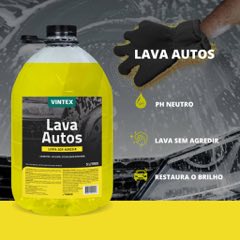 Lava Autos Vintex Vonixx 5L Shampoo Automotivo PH Neutro