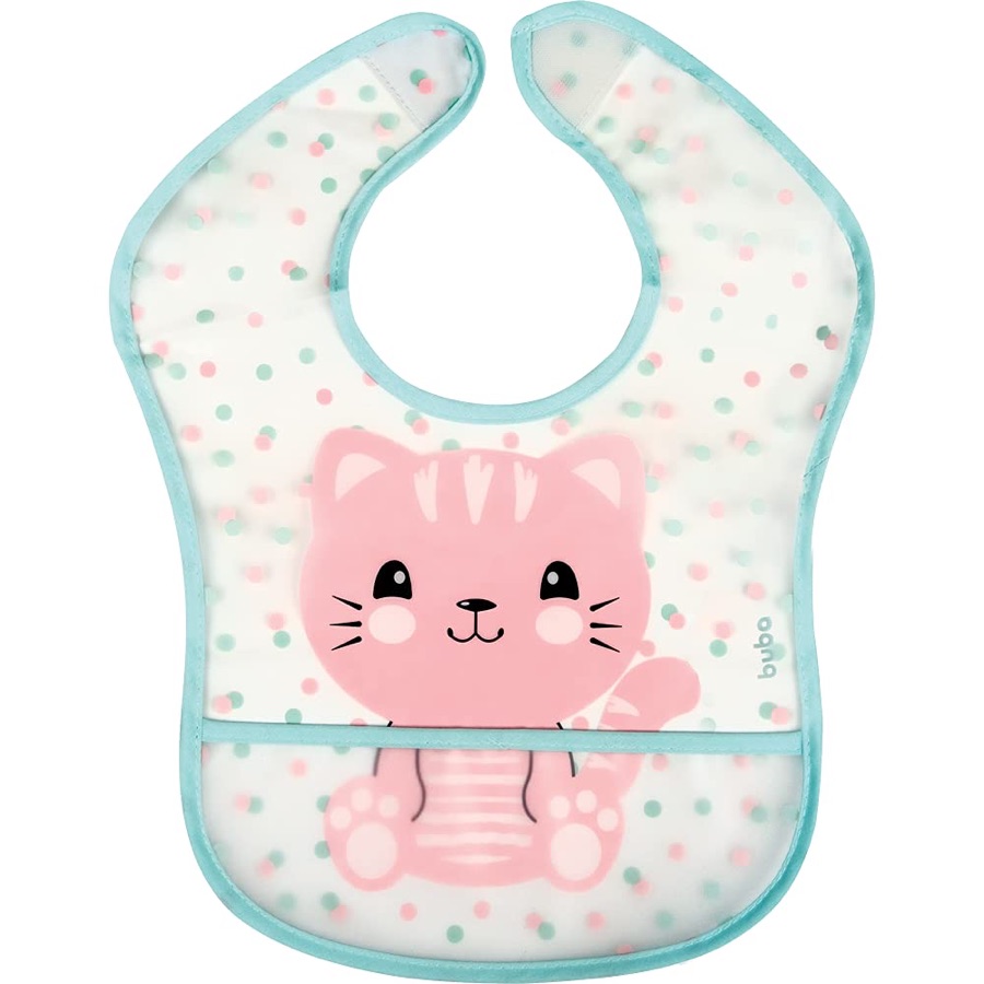 BUBA Babador Com Bolso Gatinho, Colorido