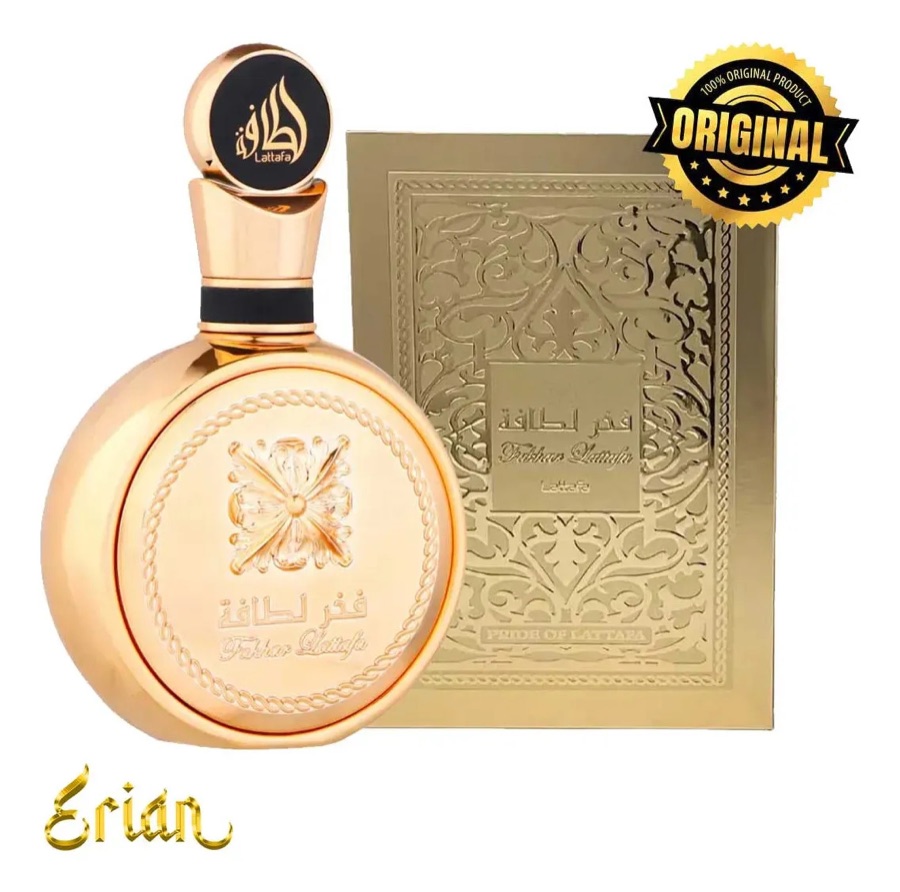 Perfume Árabe Lattafa Fakhar Gold Extrait Eau De Parfum 100m