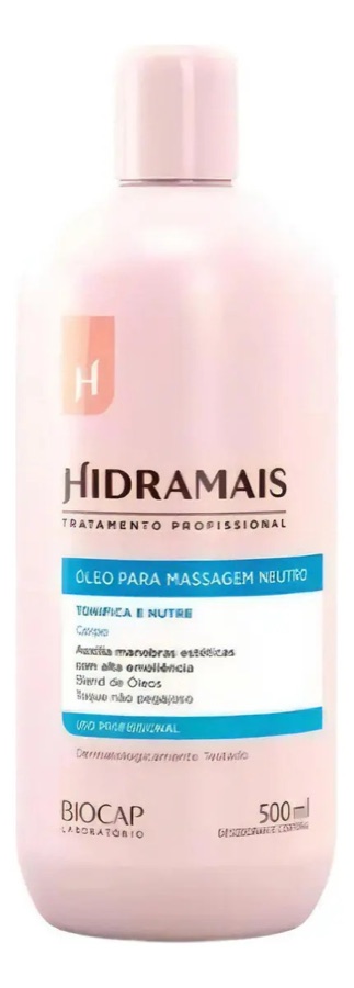 Óleo De Massagem Neutro Hidramais - 500ml