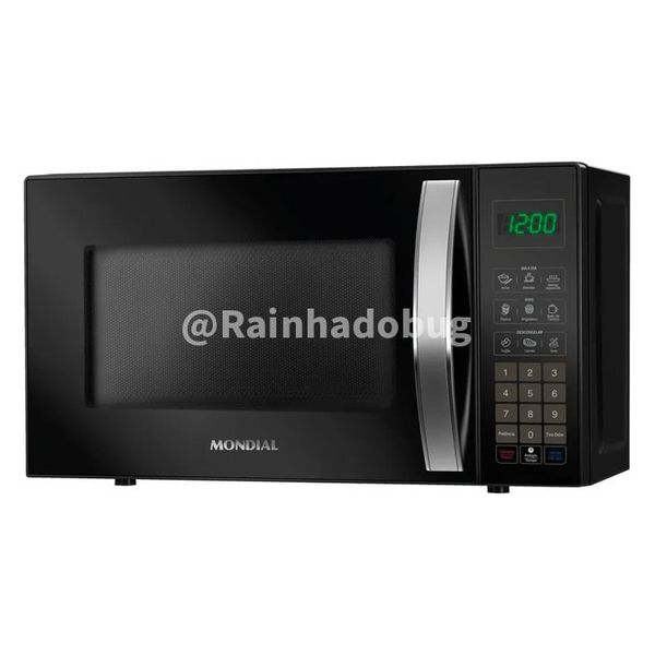 Micro-ondas Mondial Mo 01 21 B Potencia 1200w 60hz 21 Litros