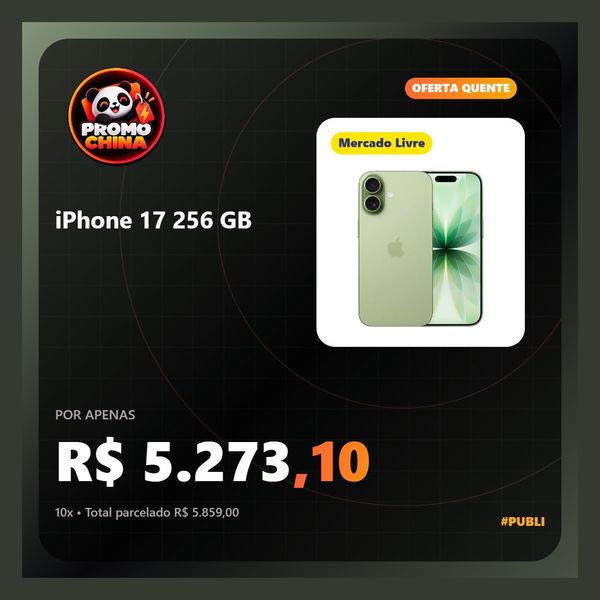 iPhone 17 256 GB - Sálvia - Distribuidor Autorizado