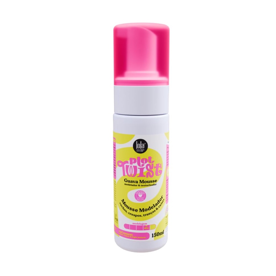 Plot Twist Guava Mousse Modeladora Capilar 150ml, Lola Cosmetics