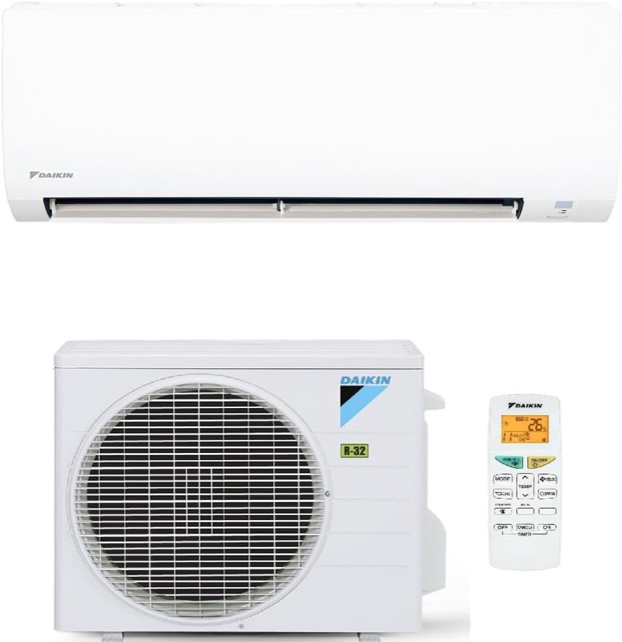 Ar-Condicionado Split HW Inverter Daikin Full 12.000 BTUs R-32 Só Frio 220V