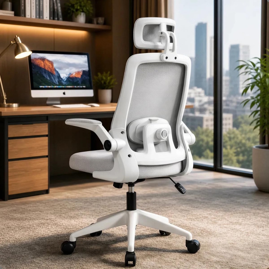 Cadeira Ergonômica BliShop 120kg Mesh Premium Ajustável