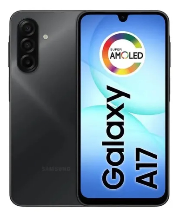 Smartphone Samsung Galaxy A17, 4G, 128GB, 4GB RAM Preto