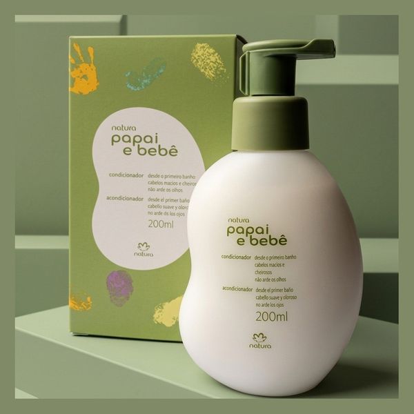 Condicionador Infantil Natura Mamãe e Bebê 200ml