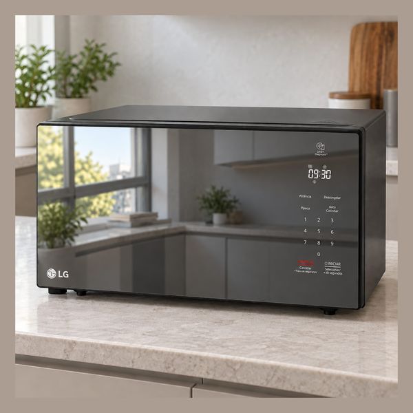 Micro-ondas NeoChef LG 30L Espelhado Limpa Fácil - 127V