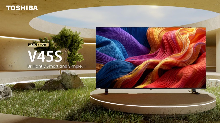 Toshiba Smart TV QLED FHD 50" Polegadas 50V45SS com Processador HG Inteligência Toshiba AI e Áudio Potente multicanal