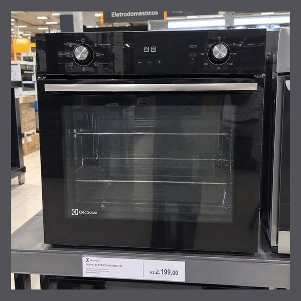 Forno de Embutir Elétrico Electrolux 80L OE8EL