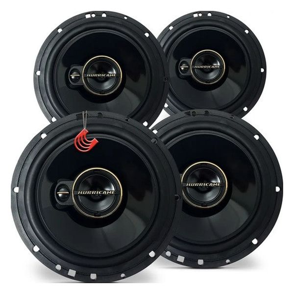 Kit 4 Alto Falante Som Automotivo Porta Dianteira E Traseira
