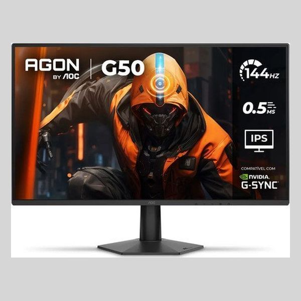 Monitor Gamer AOC AGON G50 27" 144Hz 0,5ms IPS HDR10 G-SYNC 27G50F