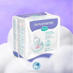 Algodão Quadrado Amamente® Baby 50 UN