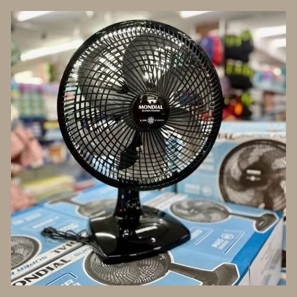 Ventilador Mondial Frescor 30cm 6 Pás 3 Velocidades VSP-30-B