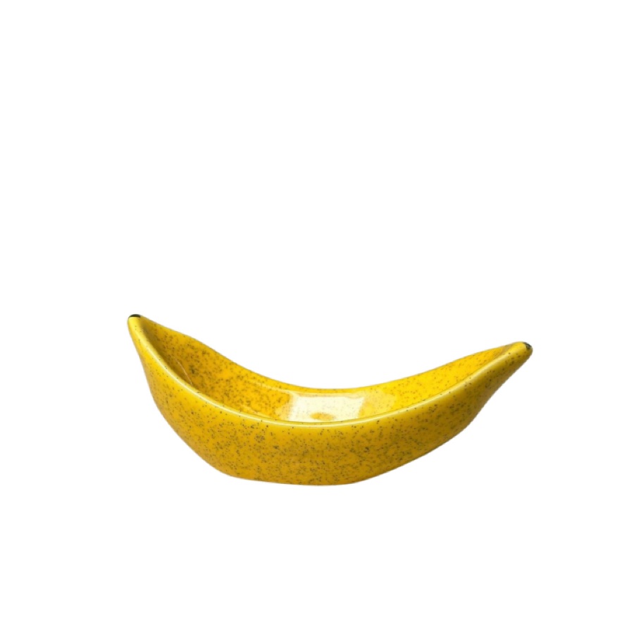 Tigela Bowl Frutas Banana Split Sobremesa em Cerâmica