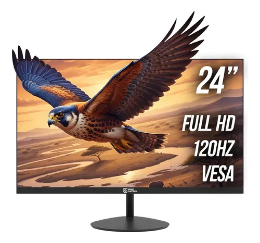 Monitor Gamer Safegamer ProWork 23.8" Full HD de 120Hz para Jogos