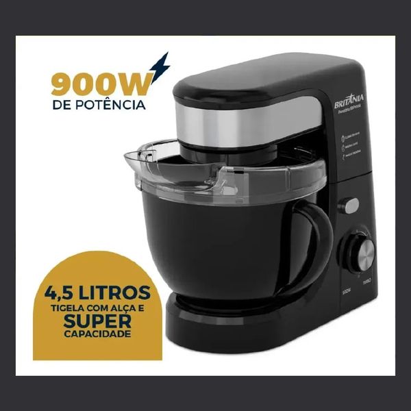 Batedeira Planetaria Britania 900w Bbp900a