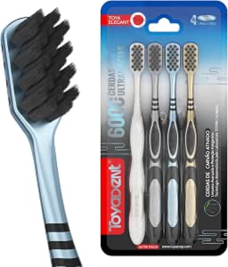 TOYADENT Unidades Multicolor Proteção Antiderrapante