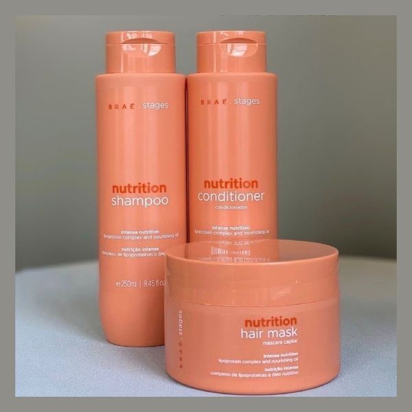 Kit Brae Para Nutrição Linha Braé Stages Nutrition - 3 Itens