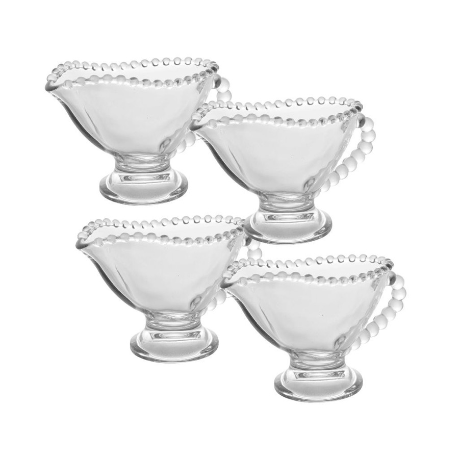 Molheira Salada Cristal Pearl 13x7x9cm 140ml Wolff