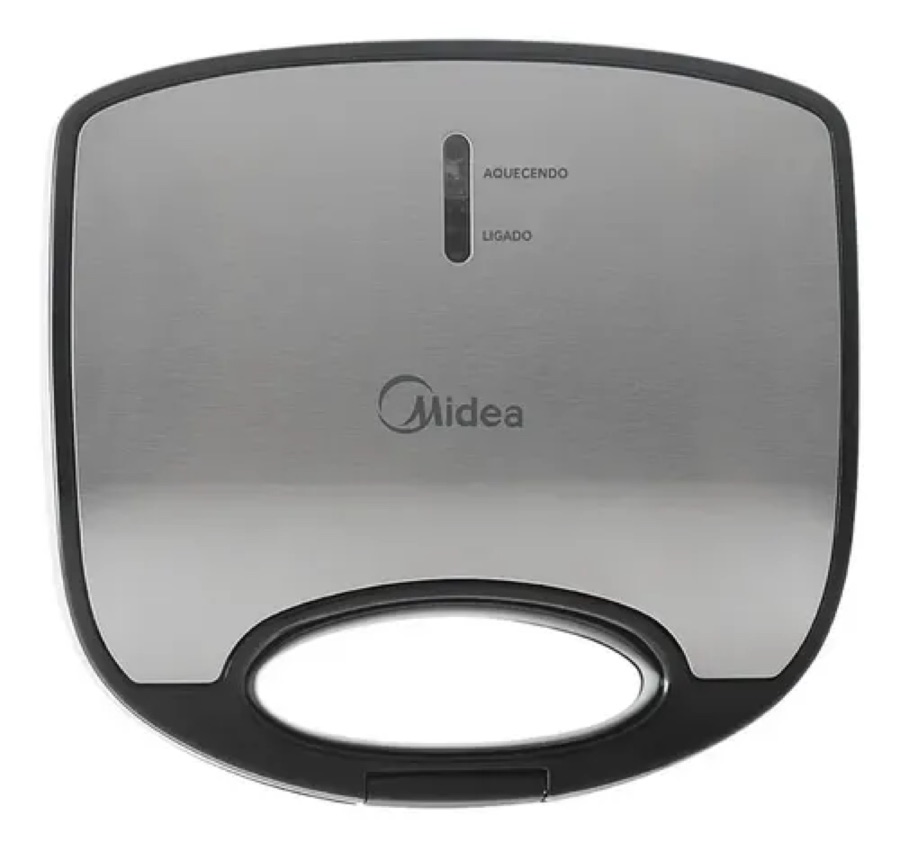 Sanduicheira Elétrica Inox Midea Inox