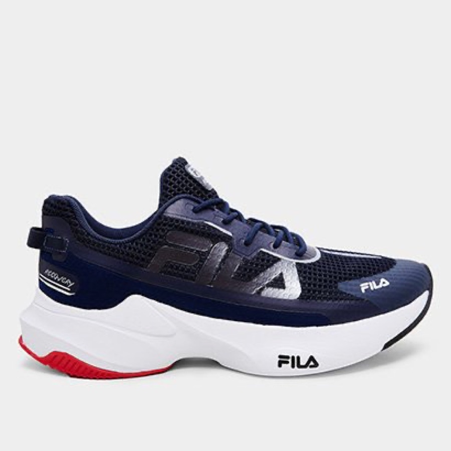 Tênis Fila Recovery Masculino Marinho Preto
