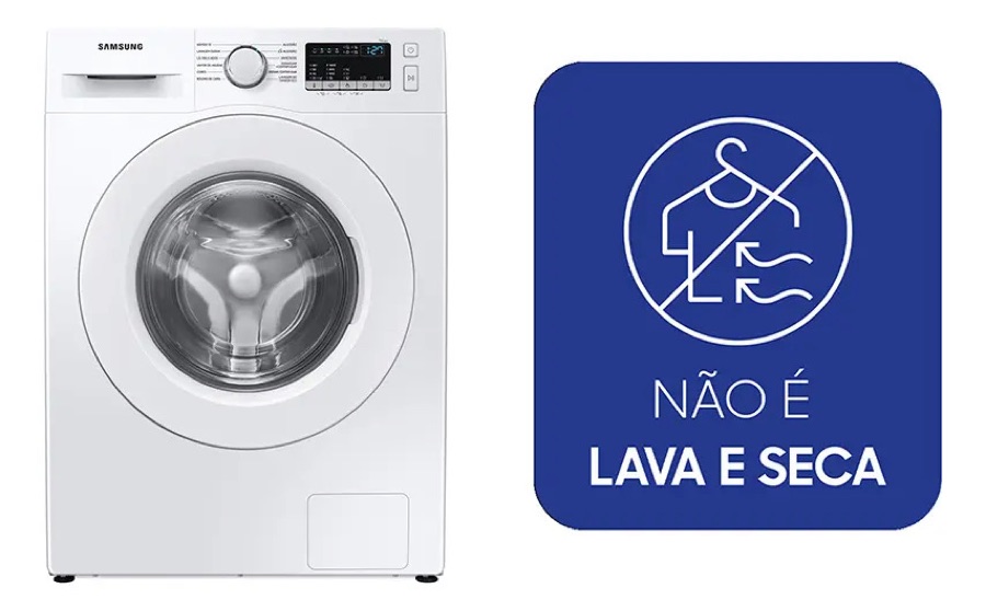 Lavadora Digital Inverter Samsung Ww11t Branca 11kg Cor Branco