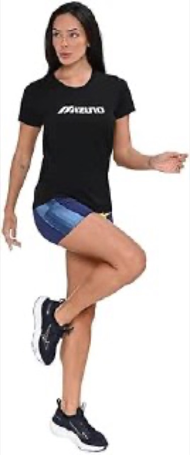 Mizuno Camiseta Feminina Mizuno Basic Run Bird