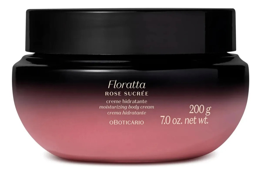 Creme Hidratante Floratta Rose Sucrée 200g O Boticário Floral