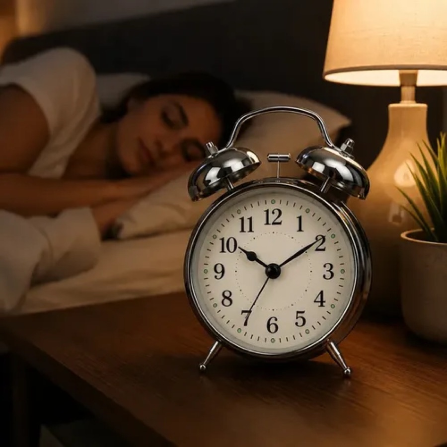 Relógio Despertador Vintage Analógico Retrô Clássico Relógio de Mesa Despertador de Cabeceira Duplo Sino Som Alto Luz Noturna Decoração Retr