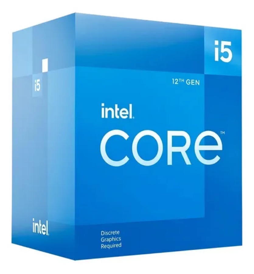 Processador Intel Core I5-12400F 2.50GHZ 18MB DDR4/5 FCLGA1700 BX8071512400F