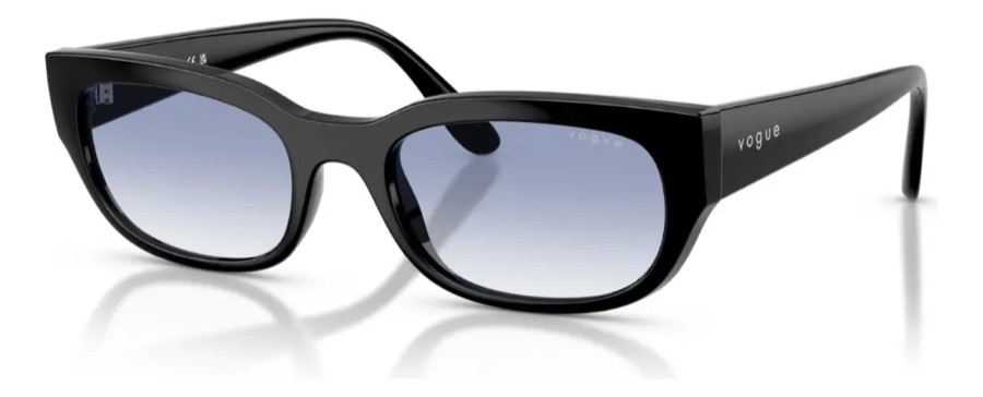 Oculos De Sol Vogue  0vo5669s-54 0vo5669sw44/t354 Gradiente Black - Gradient Grey Polar Gradient Grey Polar Black