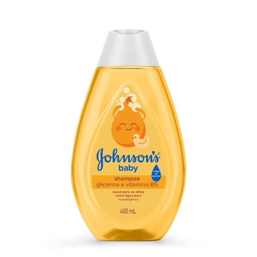 Shampoo de Glicerina Johnson's Baby, 400ml
