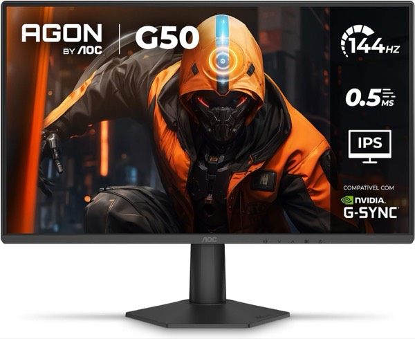 Monitor Gamer AOC AGON G50 24" 144Hz 0,5ms IPS HDR10 G-SYNC 24G50F