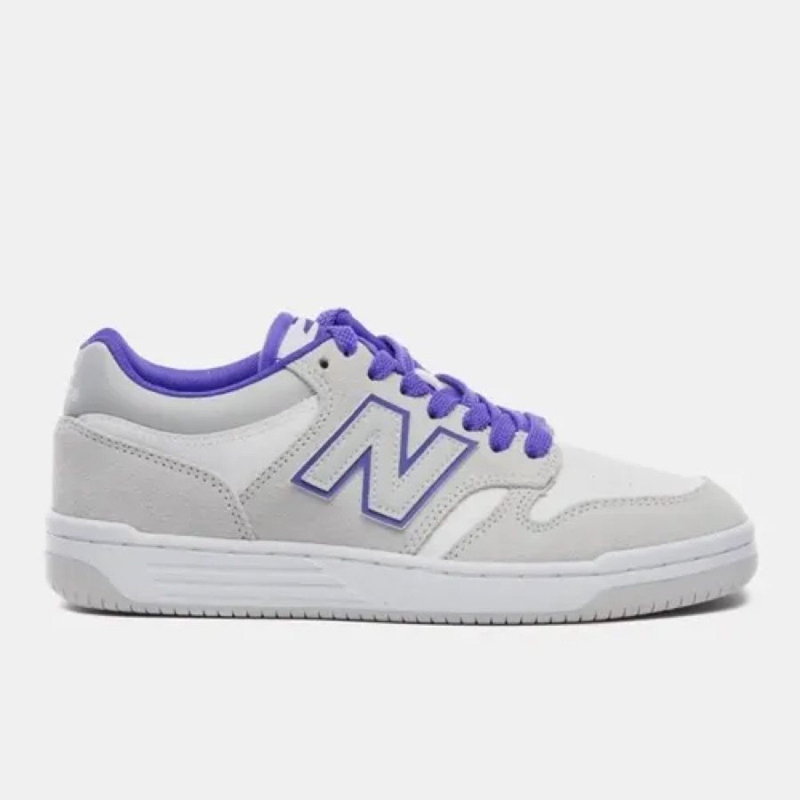 Tênis Casual Masculino E Feminino 480 Low New Balance Cinza Liso 39 Br