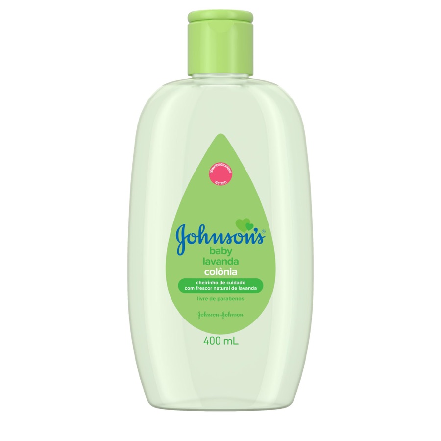 Colônia Refrescante Johnson's Baby, Lavanda, 400ml