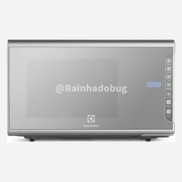 Micro-ondas Electrolux 31L cor Inox Espelhado com Painel Integrado e Função Tira Odor (MI41S)