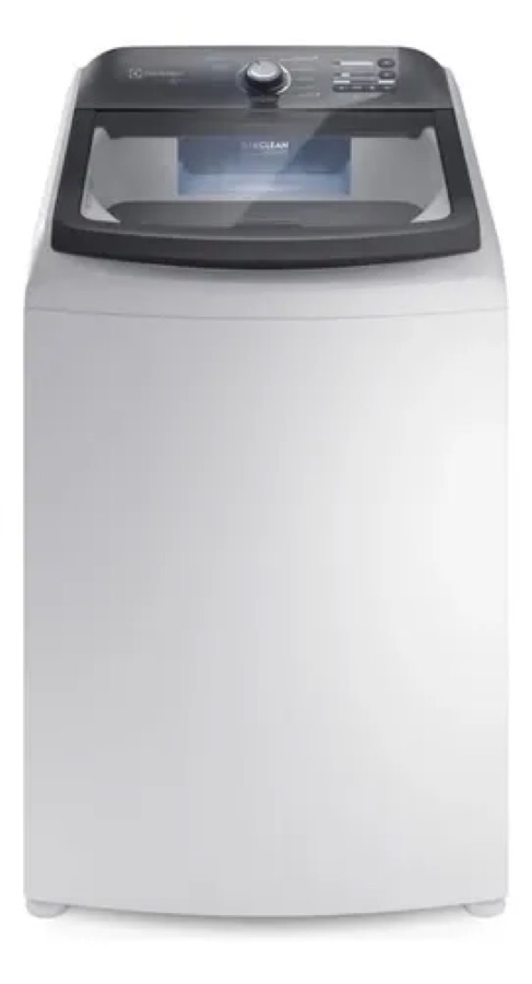 Lavadora de roupas Electrolux Efficient Lee18 18kg com cesto inox 127