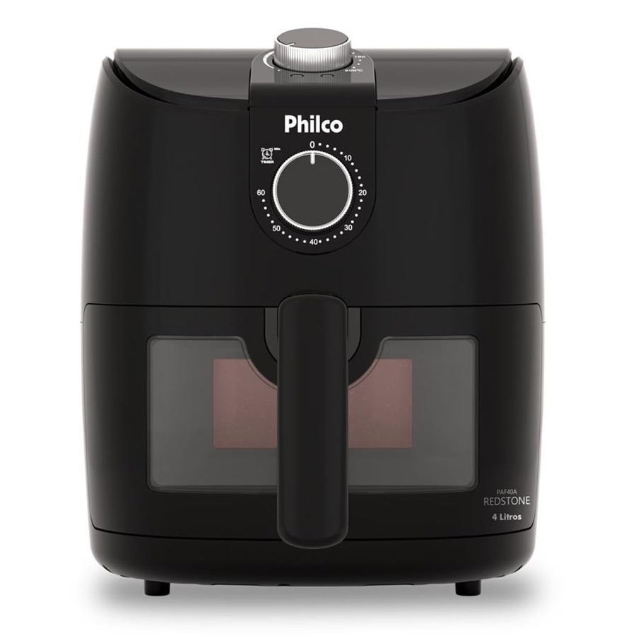 Air Fryer Philco 4L Revestimento Redstone 1500W PAF40A 127V