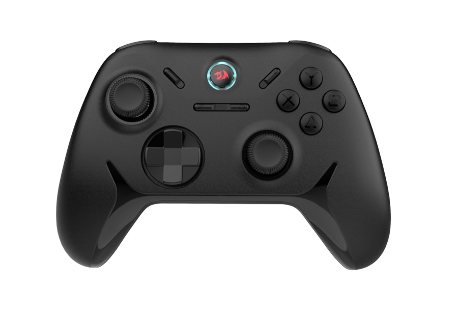 Redragon Controle Gamer Tophis G821 Gamepad Sem Fio 2.4GHz USB-C Analógicos e Gatilhos Hall Effect Compatível c/ PC e Xbox Preto