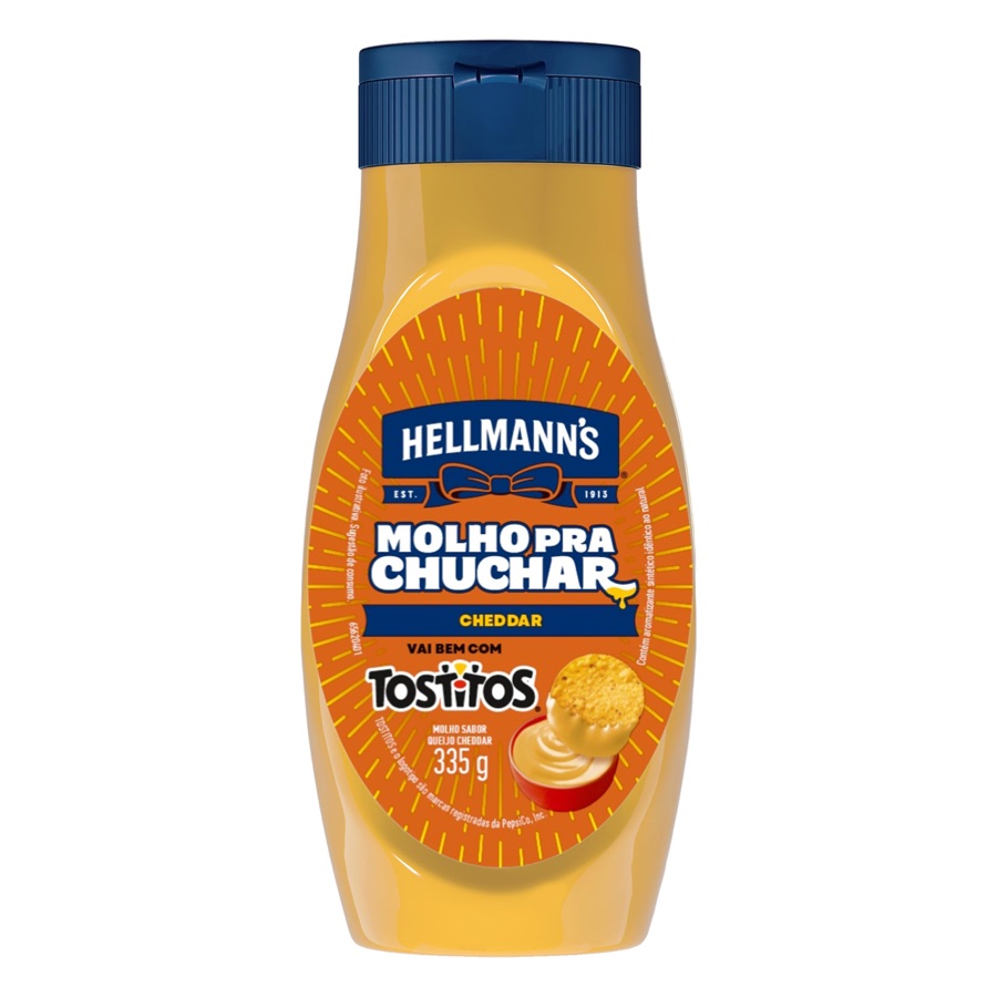 Hellmanns Molho Chuchar sabor Cheddar