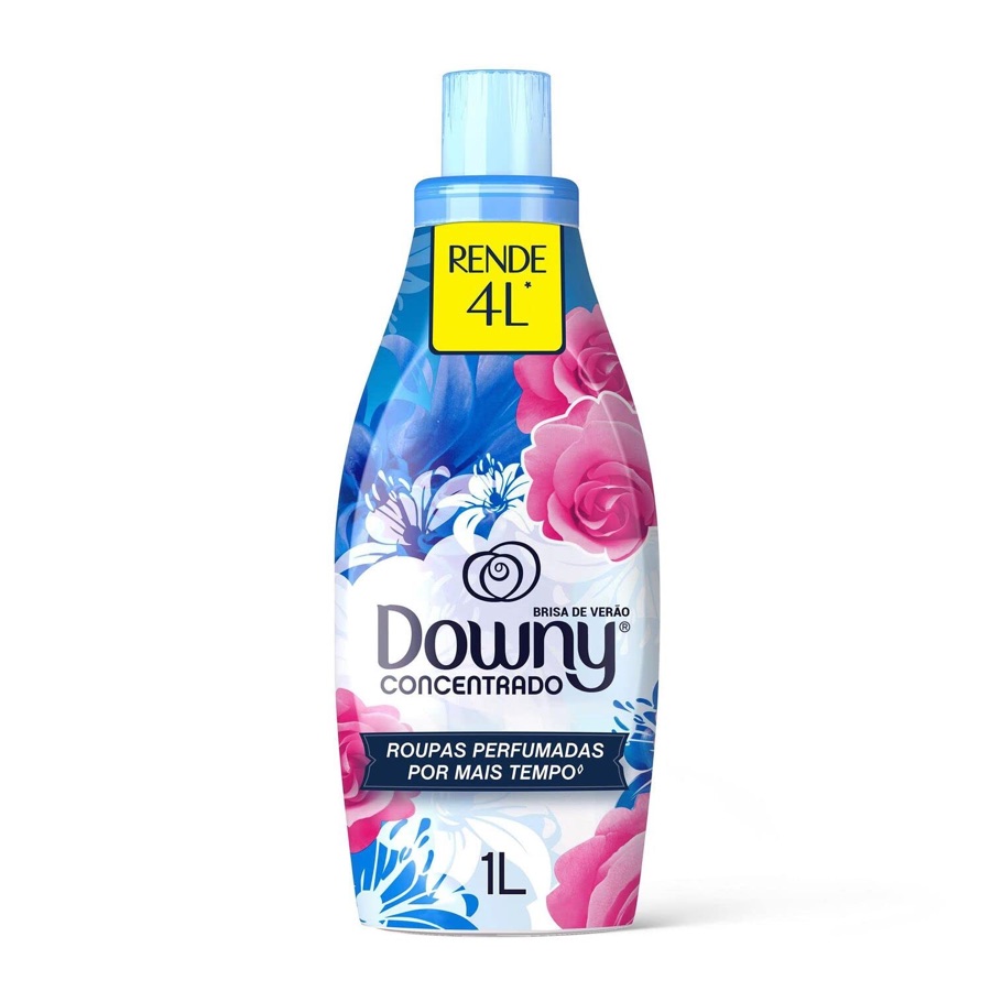 Downy Amaciante Concentrado Brisa de Verão 1L Rende 4L