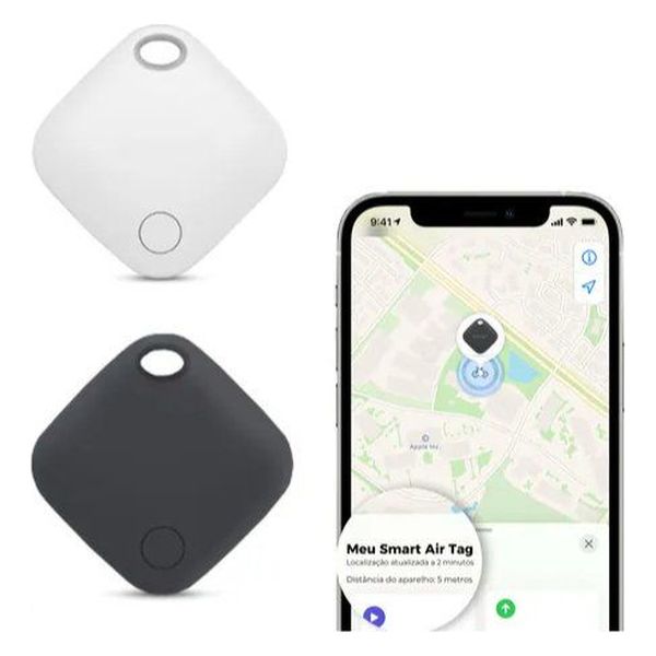 Tag Smart GPS  Rastreador Bluetooth - Localizador smart para Iphone - Dispositivo  Rastreamento De Objetos - Anti-Perda