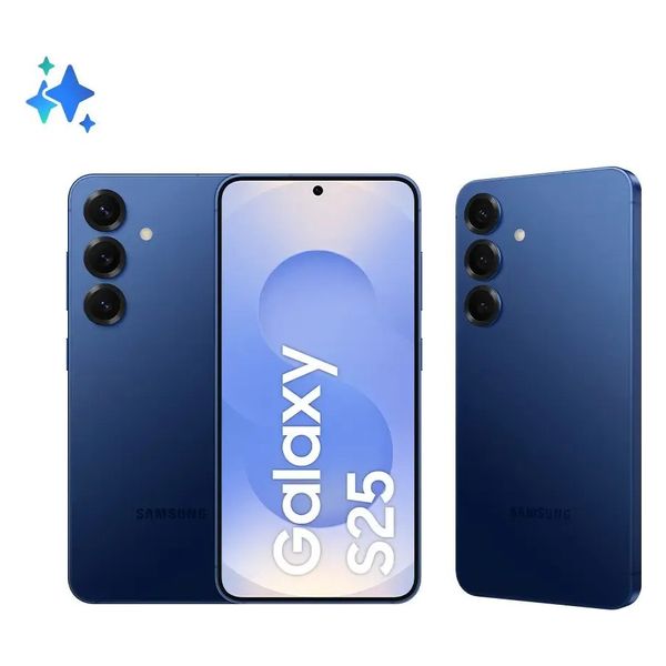 Samsung Galaxy S25 5G, 256GB, 12GB, Câmera Tripla - Azul marinho