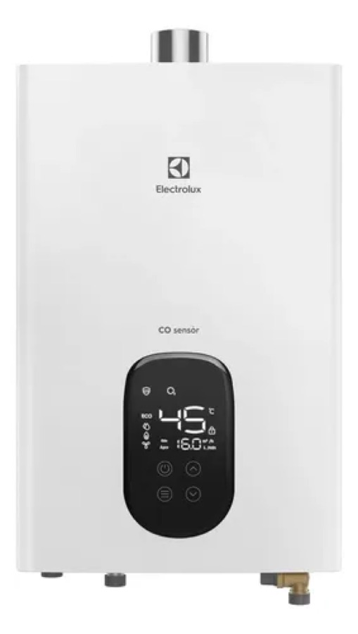 Aquecedor De Água A Gás Electrolux Exaustão 16l H16bn Bivolt
