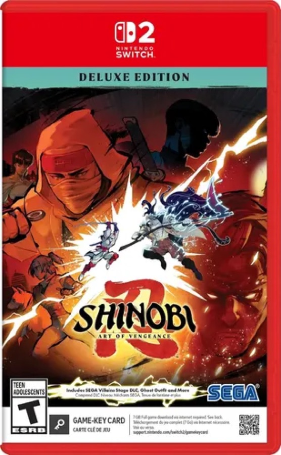 Shinobi Art Of Vengeance Deluxe Edition Switch 2