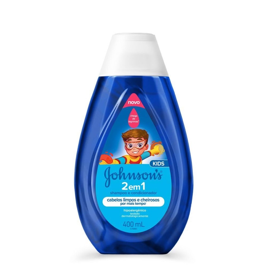 Johnson's 2 em 1 Shampoo e Condicionador, 400ml