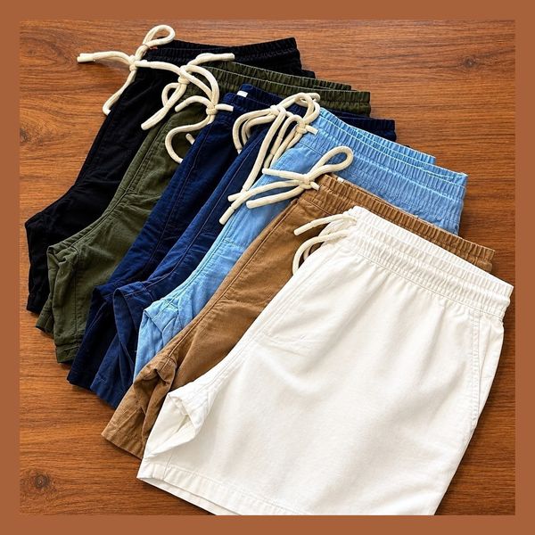 Kit 3 Shorts Masculino Bermuda Linho Verão Envio Imediato