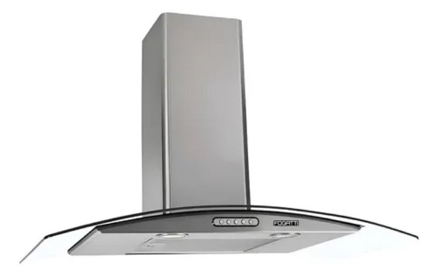 Coifa Fogatti De Parede 80cm Inox Exaustor E Depurador 110v Inox 127v