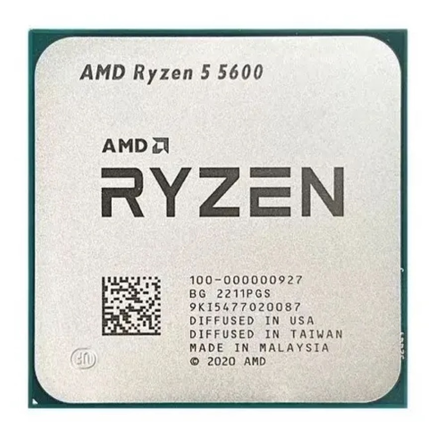 Processador AMD Ryzen 5 5600 Oem Sem Cooler